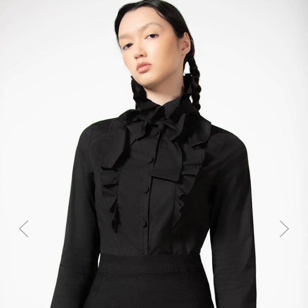 Killstar Hellisa Ruffle Shirt